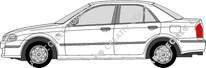 Mazda 323 limusina, 1998–2000