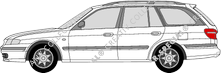 Mazda 626 break, 2000–2002