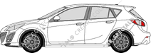 Mazda 3 Hatchback, 2009–2013