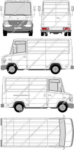 Mercedes-Benz Vario furgone, 1996–2013 (Merc_082)
