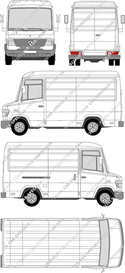 Mercedes-Benz Vario van/transporter, 1996–2013 (Merc_086)