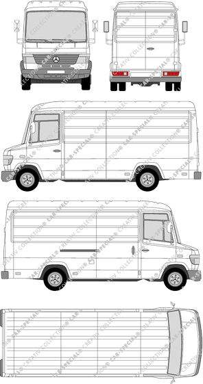 Mercedes-Benz Vario furgone, 1996–2013 (Merc_088)