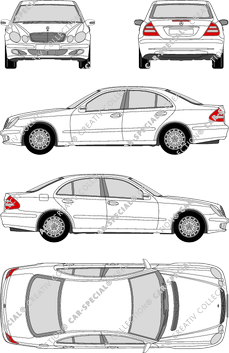 Mercedes-Benz E-Klasse, 2002–2006 (Merc_199)