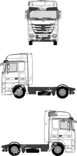 Mercedes-Benz Actros Sattelzugmaschine, 2008–2011 (Merc_409)