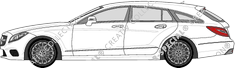 Mercedes-Benz CLS Shooting Brake Kombi, 2014–2017