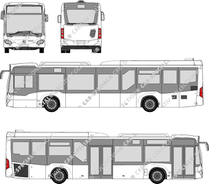 Mercedes-Benz Citaro 2-Türen Euro 6, Euro 6, Bus (2014)