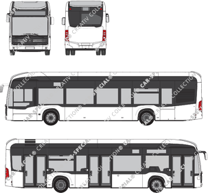 Mercedes-Benz Citaro bus, actual (desde 2019) (Merc_924)