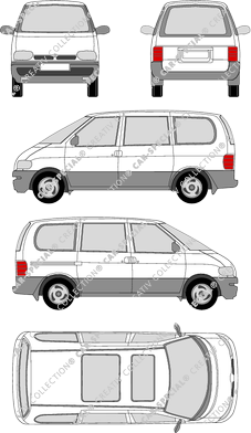 Nissan Serena break, 1991–2002 (Niss_031)