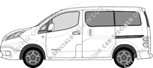 Nissan e-NV200 camionnette, 2014–2021