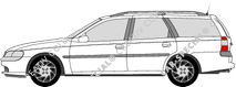 Opel Vectra Caravan combi, 1999–2002