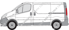 Opel Vivaro furgón, 2001–2006