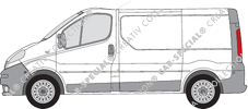 Opel Vivaro furgón, 2001–2006