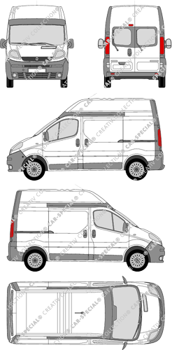 Opel Vivaro van/transporter, from 2003 (Opel_117)