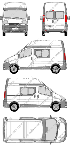 Opel Vivaro van/transporter, from 2003 (Opel_120)