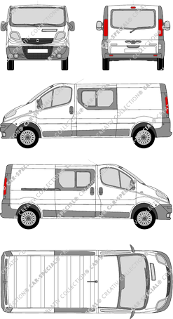 Opel Vivaro furgón, 2006–2014 (Opel_175)