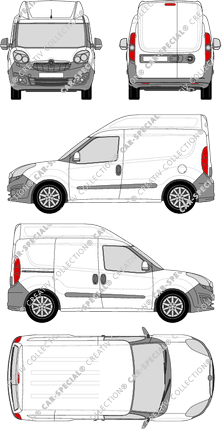 Opel Combo van/transporter, 2012–2018 (Opel_331)