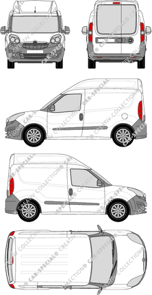 Opel Combo van/transporter, 2012–2018 (Opel_333)