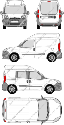 Opel Combo van/transporter, 2012–2018 (Opel_334)