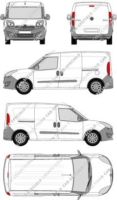 Opel Combo van/transporter, 2012–2018 (Opel_341)