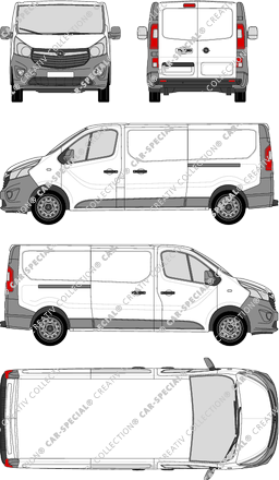 Opel Vivaro van/transporter, 2014–2019 (Opel_392)