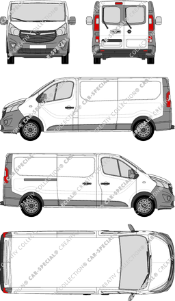 Opel Vivaro van/transporter, 2014–2019 (Opel_393)