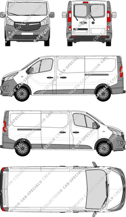 Opel Vivaro van/transporter, 2014–2019 (Opel_394)