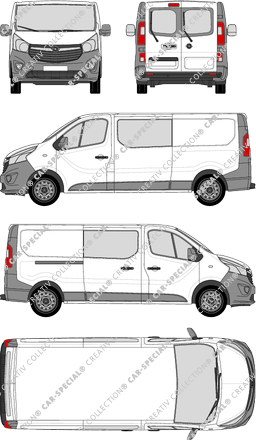 Opel Vivaro van/transporter, 2014–2019 (Opel_395)