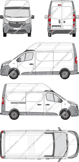 Opel Vivaro van/transporter, 2014–2019 (Opel_403)