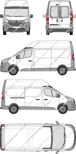 Opel Vivaro van/transporter, 2014–2019 (Opel_405)