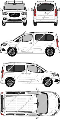 Opel Combo van/transporter, current (since 2018) (Opel_437)