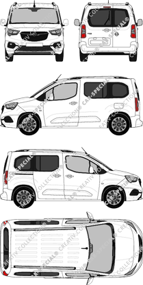 Opel Combo van/transporter, current (since 2018) (Opel_439)