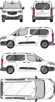 Opel Combo van/transporter, 2018–2023 (Opel_450)