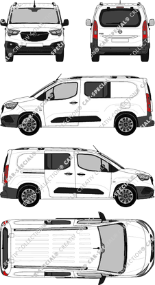Opel Combo van/transporter, 2018–2023 (Opel_457)