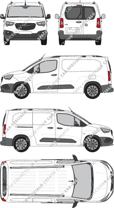 Opel Combo van/transporter, 2018–2023 (Opel_475)