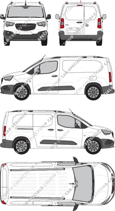 Opel Combo van/transporter, 2018–2023 (Opel_483)