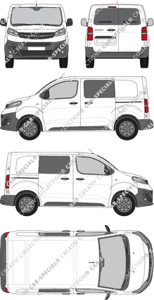 Opel Vivaro van/transporter, 2019–2023 (Opel_500)