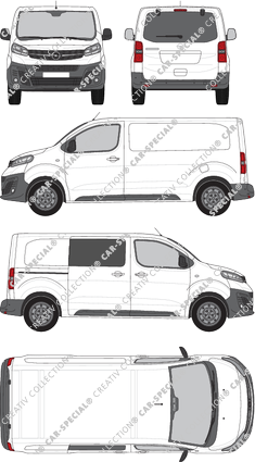 Opel Vivaro van/transporter, 2019–2023 (Opel_505)