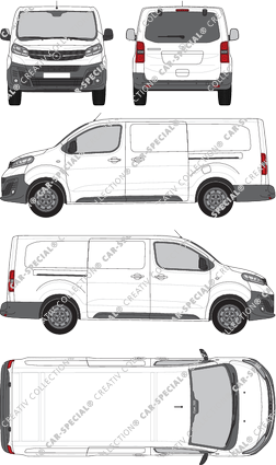 Opel Vivaro van/transporter, 2019–2023 (Opel_522)