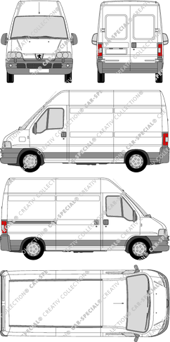 Peugeot Boxer van/transporter, 2002–2006 (Peug_070)
