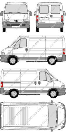 Peugeot Boxer van/transporter, 2002–2006 (Peug_082)