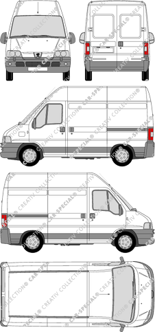 Peugeot Boxer van/transporter, 2002–2006 (Peug_088)