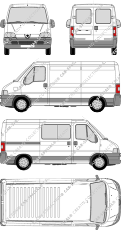 Peugeot Boxer van/transporter, 2002–2006 (Peug_092)