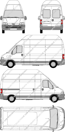 Peugeot Boxer van/transporter, 2002–2006 (Peug_103)