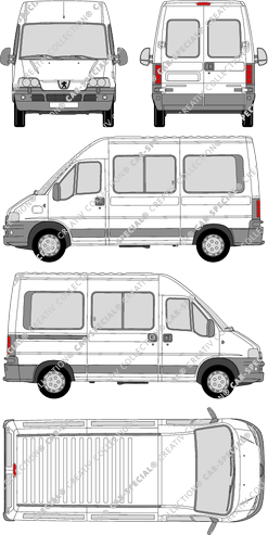 Peugeot Boxer minibus, 2004–2006 (Peug_145)
