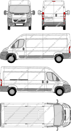 Peugeot Boxer van/transporter, 2006–2014 (Peug_166)