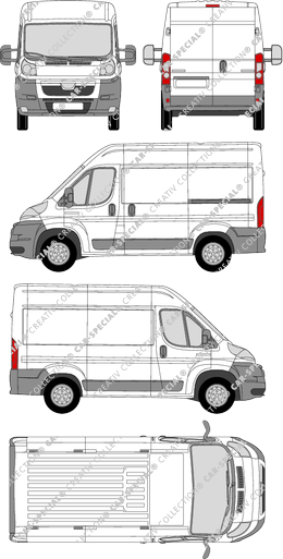Peugeot Boxer van/transporter, 2006–2014 (Peug_249)