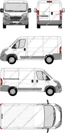 Peugeot Boxer van/transporter, 2014–2024 (Peug_290)