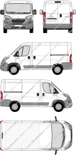 Peugeot Boxer van/transporter, 2014–2024 (Peug_291)