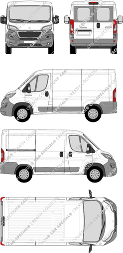 Peugeot Boxer van/transporter, 2014–2024 (Peug_292)
