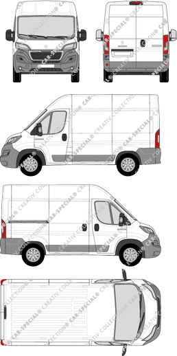 Peugeot Boxer van/transporter, 2014–2024 (Peug_296)